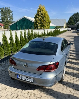Volkswagen CC cena 43800 przebieg: 199000, rok produkcji 2013 z Białystok małe 254
